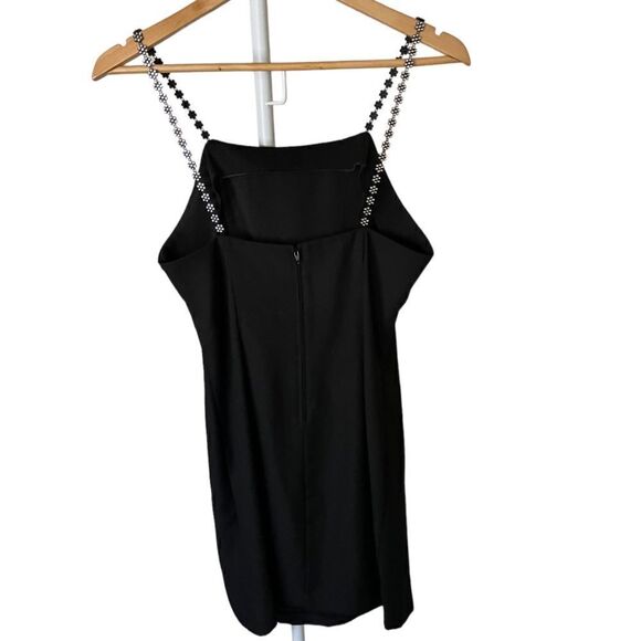 Vintage Alyn Paige Jeweled Straps LBD - Size 11/12 - Picture 3 of 5